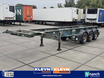 Semi remorque porte containers Van Hool