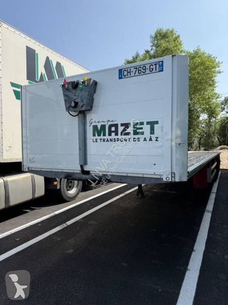 Semi remorque Fruehauf Plateau Mega