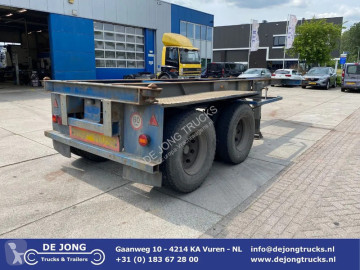 Semitrailer containertransport Van Hool