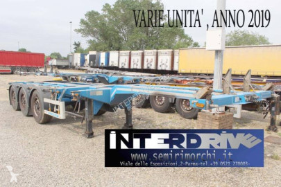 Semitrailer containertransport D-TEC
