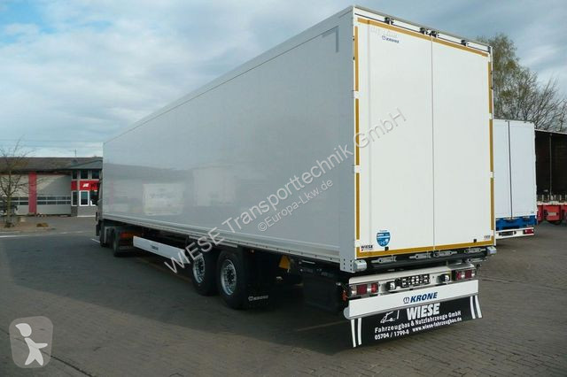 Semitrailer Krone 2-Achs Kofferauflieger Sofort...