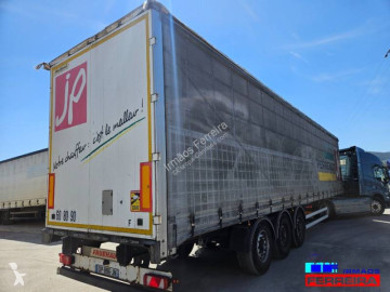 Semitrailer skjutbara ridåer (flexibla skjutbara sidoväggar) Fruehauf