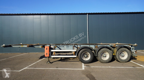 Semitrailer containertransport Groenewegen