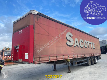 Semitrailer skjutbara ridåer (flexibla skjutbara sidoväggar) Schmitz Cargobull