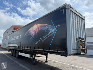 Semitrailer skjutbara ridåer (flexibla skjutbara sidoväggar) Krone