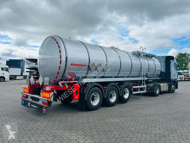 Semitrailer Kässbohrer STS.SS Edelstahl...