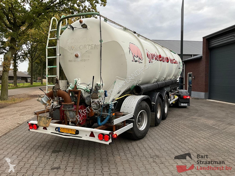 Semiremorca Van Hool 3G0015 Mesttrailer RVS Met...