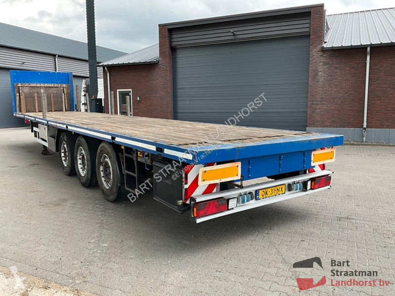 Semiremorca H&W HWDPSK45 3 Assen Vlakke...