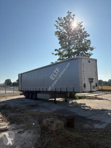 Semitrailer skjutbara ridåer (flexibla skjutbara sidoväggar) Samro