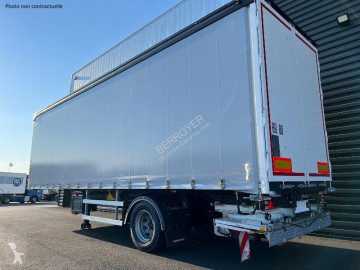 Semitrailer skjutbara ridåer (flexibla skjutbara sidoväggar) Berroyer ny