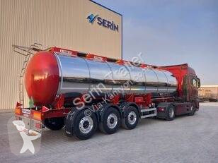 Semitrailer Serin Stainless Steel Tanker 32 m3