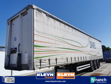 Semitrailer skjutbara ridåer (flexibla skjutbara sidoväggar) Van Hool