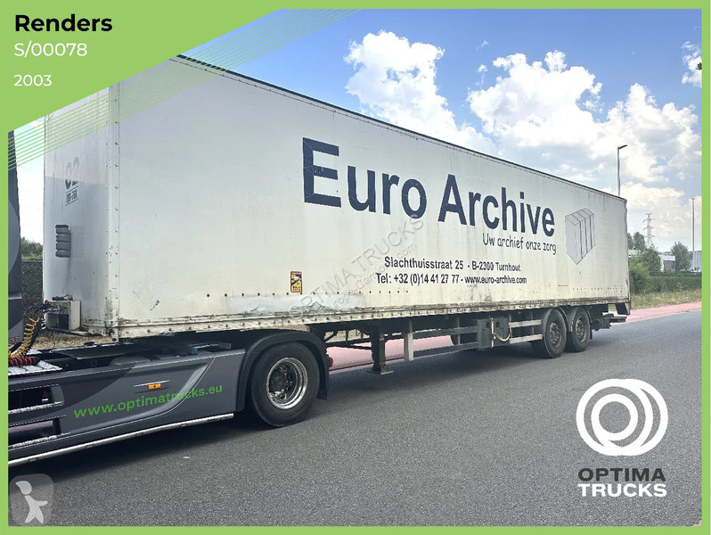 Semitrailer Renders S/00078 met laadklep