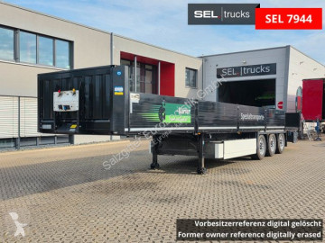 Semitrailer platta häckar Krone
