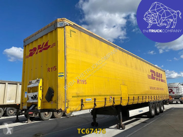 Semitrailer skjutbara ridåer (flexibla skjutbara sidoväggar) Krone