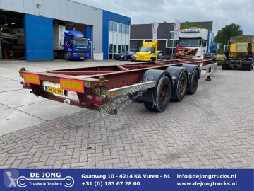 Semitrailer containertransport Van Hool