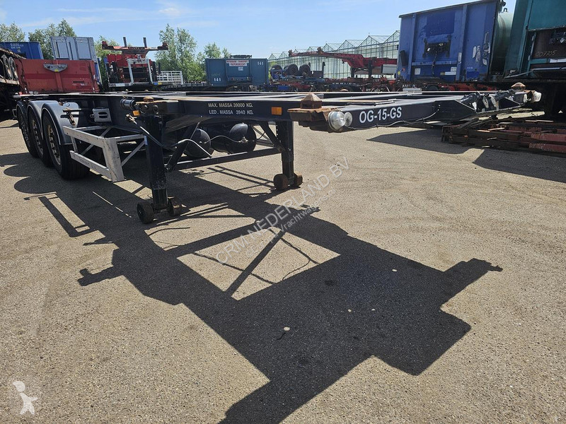 Sættevogn Desot DSTO-2001-SSR-99L| adr CHASSIS...