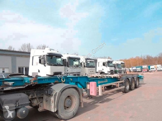 Semitrailer Samro Containerschassi...