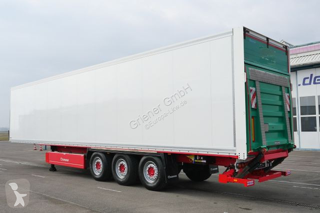 Semitrailer Krone 27/ ISOLIERTER KOFFER LBW...