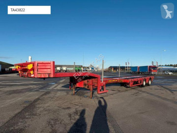 Semi remorque porte engins