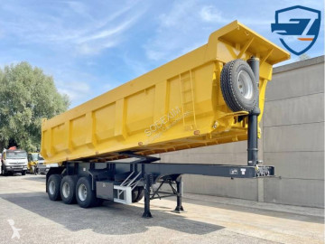 Semitrailer vagn för stengrundsläggning Sodexim ny