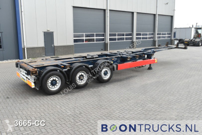 Semi remorque porte containers Krone