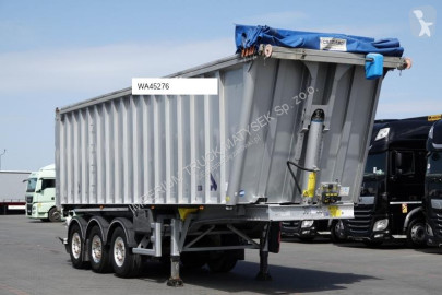 Semitrailer Stas M WYWROTKA 43 m3 / ALUMINIOWA / OŚ PODNOSZONA / ALUFELGI