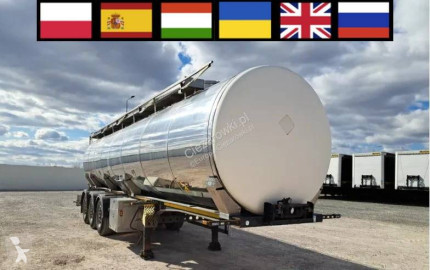 Semi remorque Wielton 36 t food cistern / 3 chambers