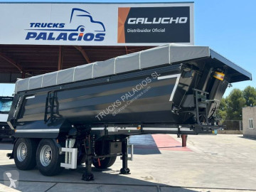 Semitrailer lastvagn bygg-anläggning Galucho