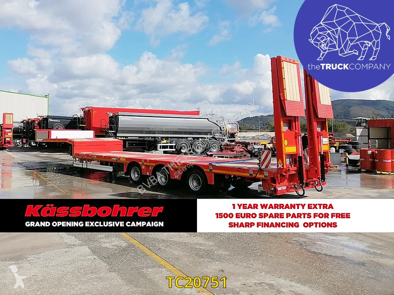 Semitrailer Kässbohrer SLA 3