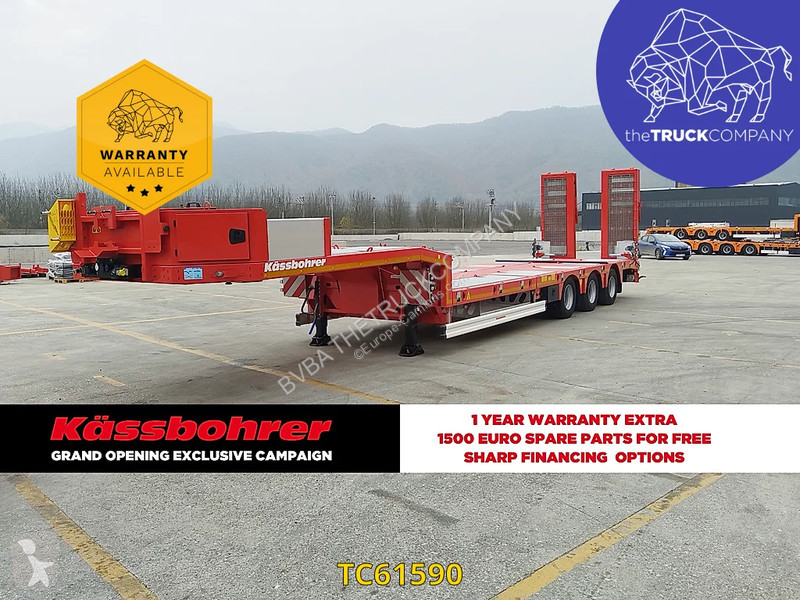 Semitrailer Kässbohrer SLA 3