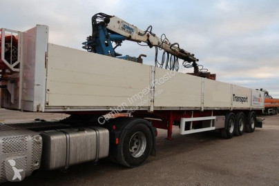 Semitrailer platta