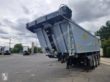 Semitrailer lastvagn bygg-anläggning Meiller ny