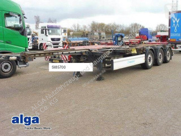 Semi remorque porte engins Krone