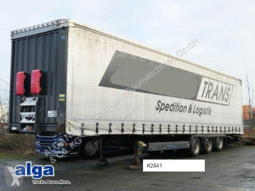 Semitrailer skjutbara ridåer (flexibla skjutbara sidoväggar) Krone