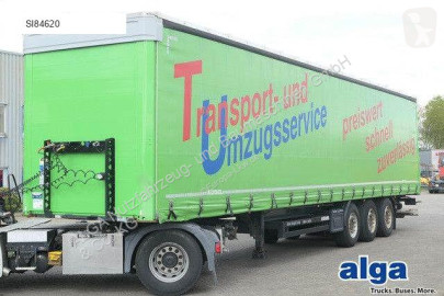 Semitrailer skjutbara ridåer (flexibla skjutbara sidoväggar) Kögel