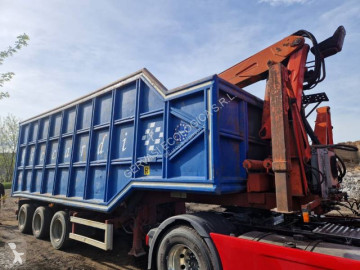 Semitrailer lastvagn för skrot Gervasi Ecologica