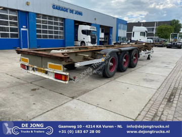 Semitrailer containertransport Pacton