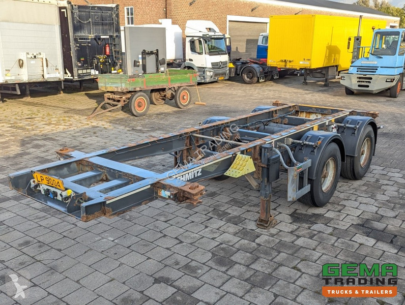 Semi remorque Schmitz Cargobull SCF 20 2-Assen...