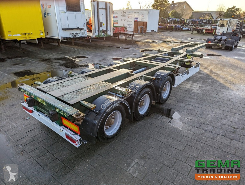 Semi remorque Krone 27 3-Assen BPW Backslider -...