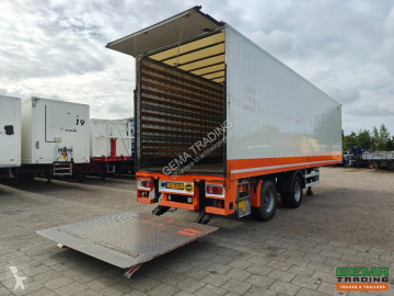 Semi remorque Jumbo TO 180 SE 2-Axles BPW - CITY - Lift/Steering Axle - Closed body 10.6m + Tail lift 2500KG - 12/2025 MOT