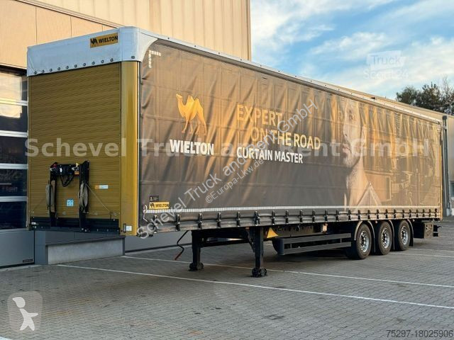 Semitrailer Wielton NS-3 Liftachse, Edscha...