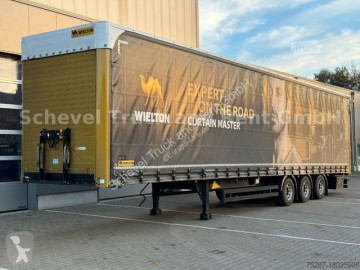 Semitrailer skjutbara ridåer (flexibla skjutbara sidoväggar) Wielton
