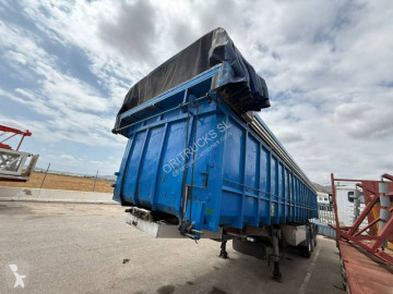 Semitrailer lastvagn för skrot Voltrailer