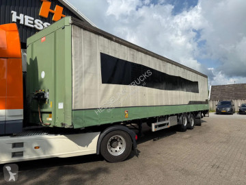 Semitrailer skjutbara ridåer (flexibla skjutbara sidoväggar) Pacton