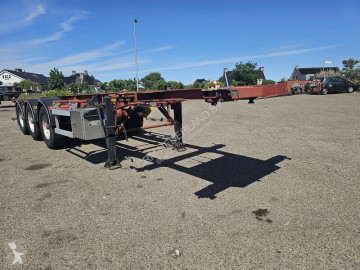 Semitrailer containertransport Burg