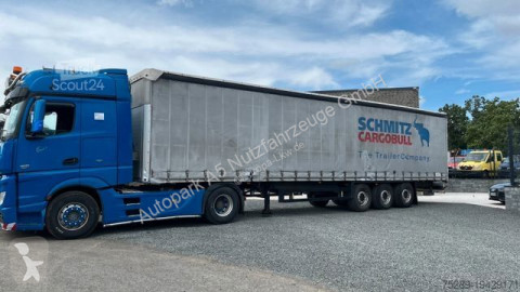 Semitrailer Schmitz Cargobull S 01 Pritsche Plane Edscha Liftachse