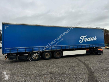 Semitrailer skjutbara ridåer (flexibla skjutbara sidoväggar) Krone