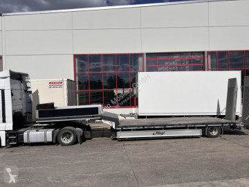 Remorque Fliegl SES210 1 Achs Satteltieflader