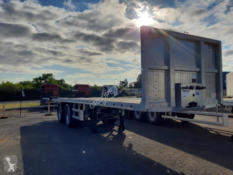 Semitrailer Trouillet DISTRIPLATEAU AVEC ESSIEU...